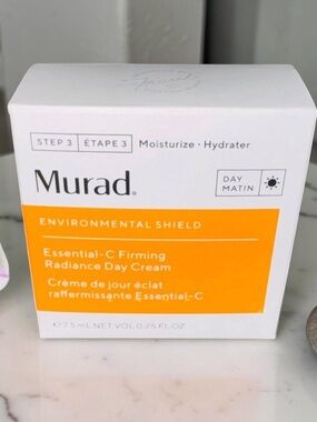 Murad Essential-C Firming Radiance Day Cream - White and Orange